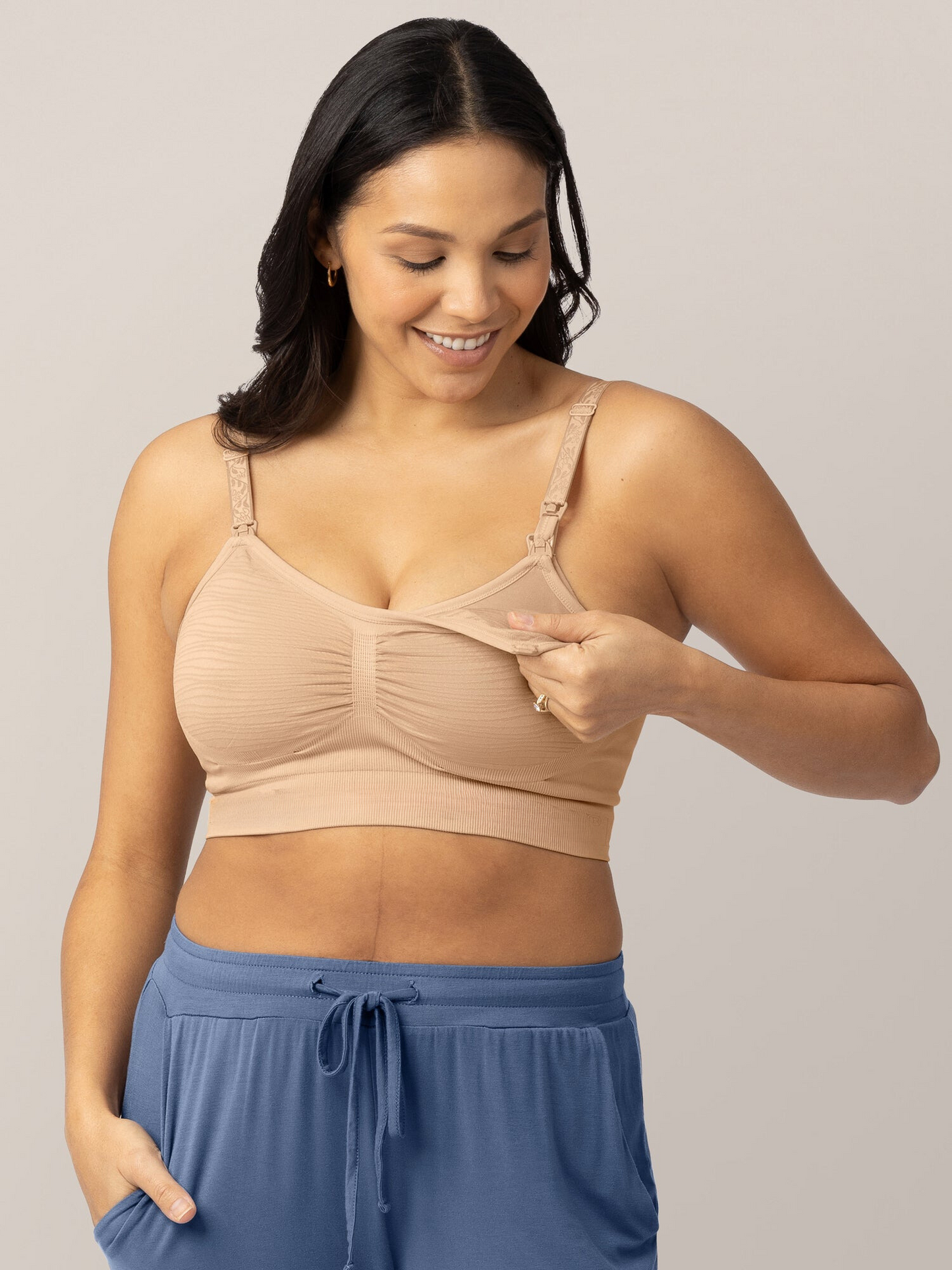JULEE® bezdrátová odsávací & kojicí podprsenka