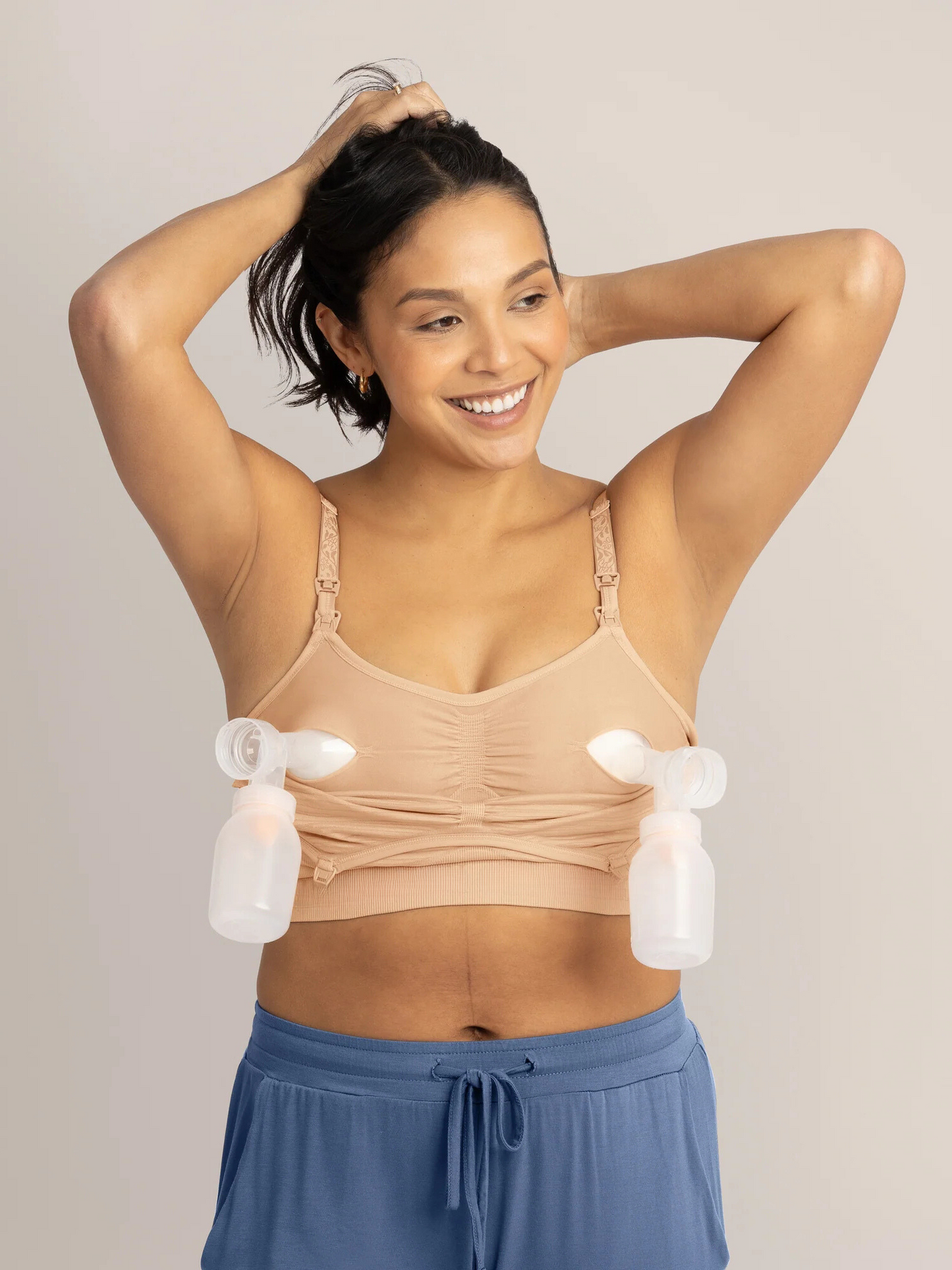 JULEE® bezdrátová odsávací & kojicí podprsenka