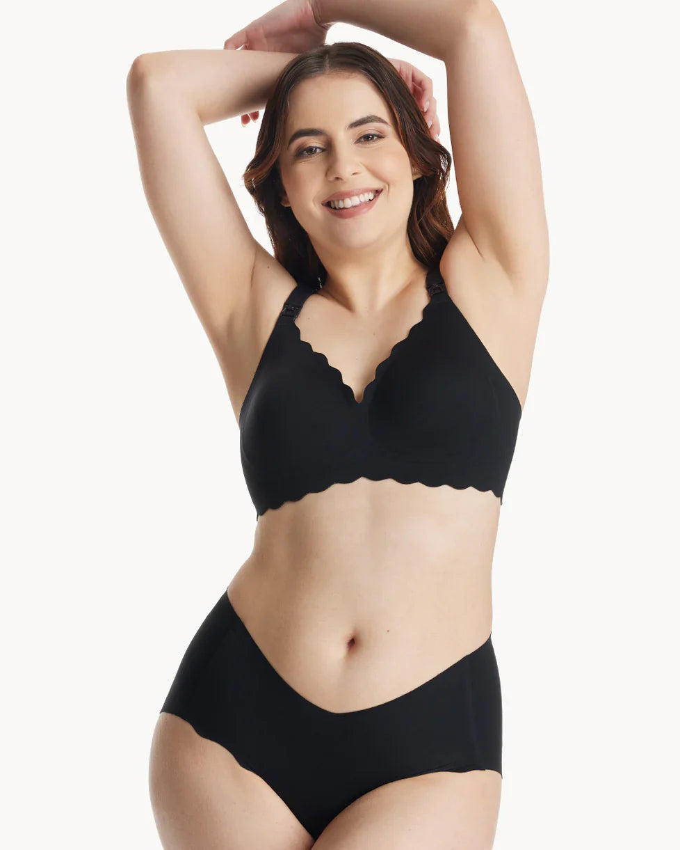 JULEE™ Květinová push-up kojicí podprsenka