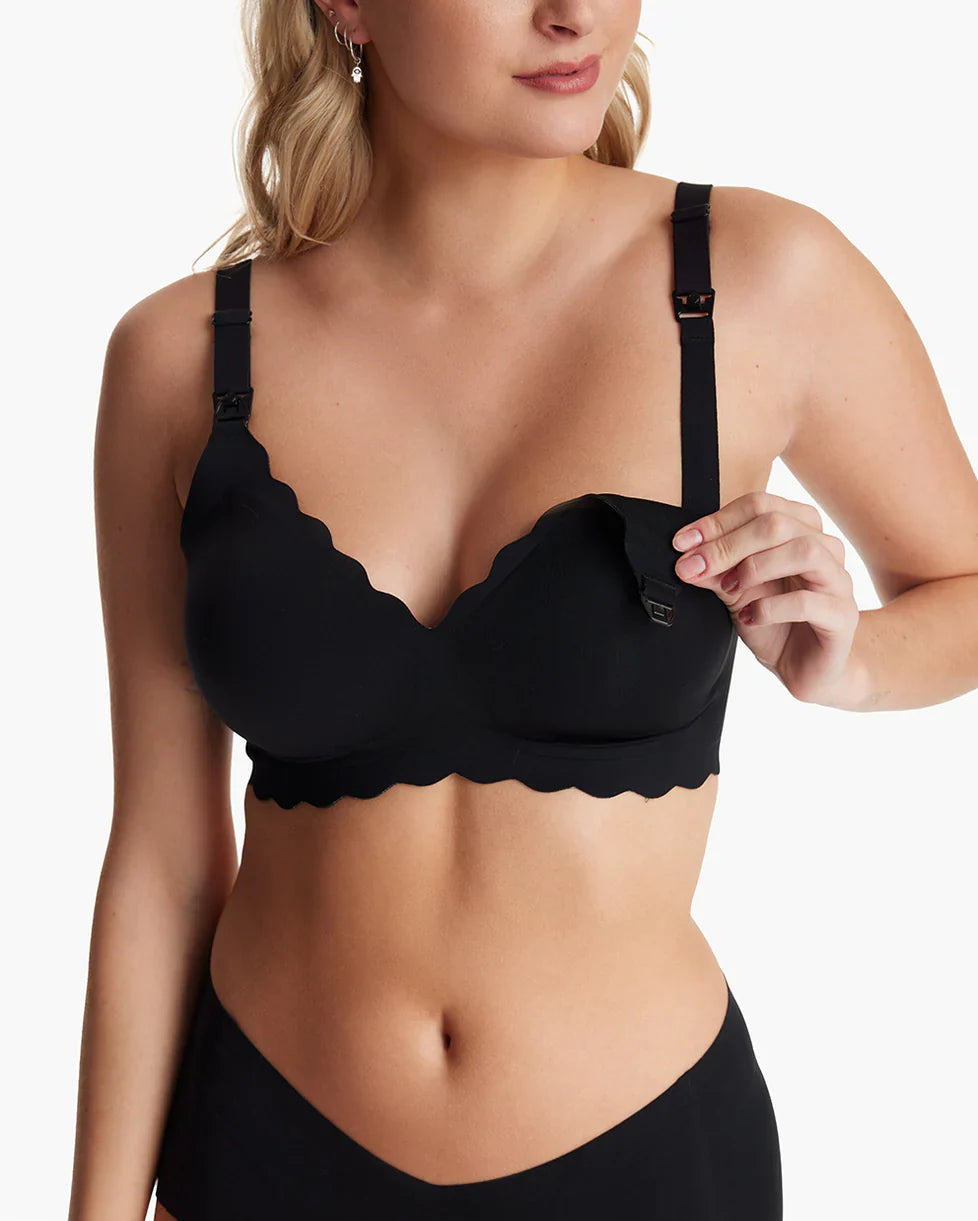 JULEE™ Květinová push-up kojicí podprsenka