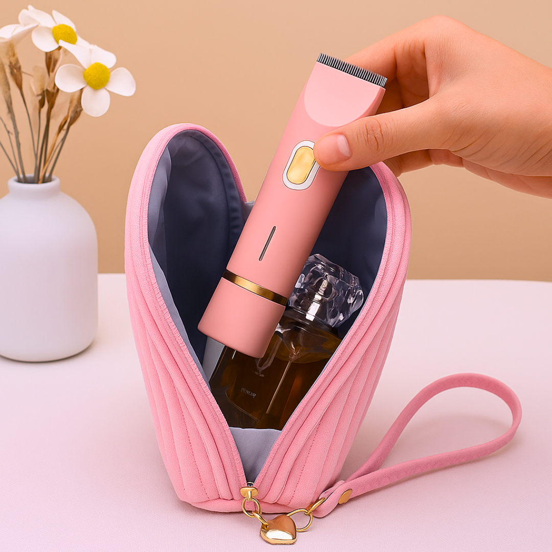 Elegantní a praktické pouzdro na bikini holicí strojek