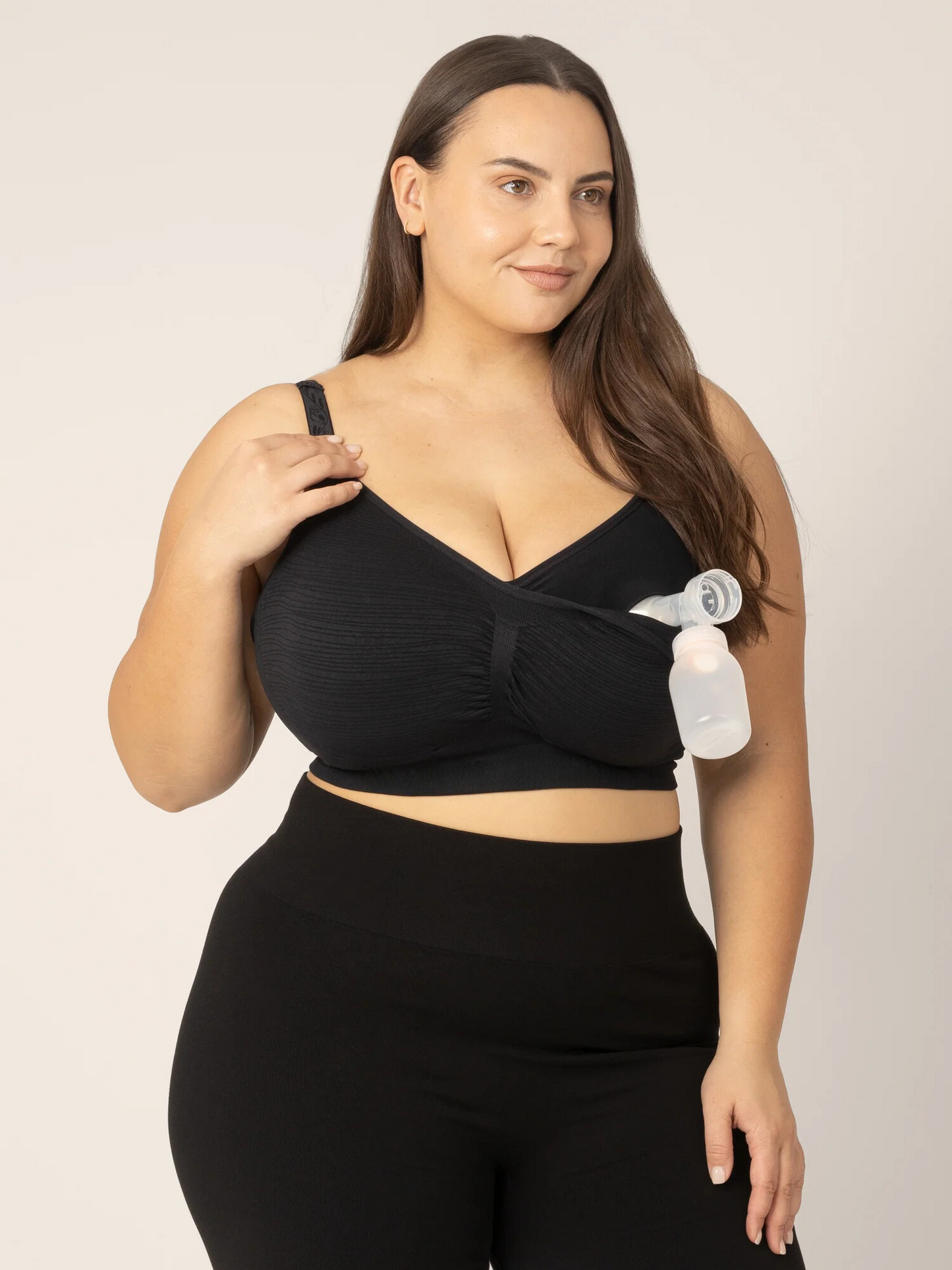 JULEE® bezdrátová odsávací & kojicí podprsenka