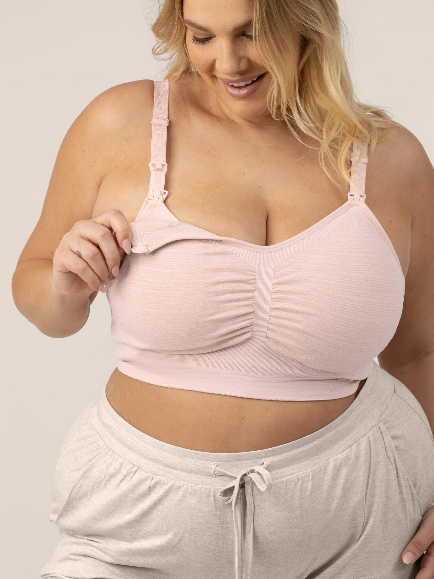 JULEE® bezdrátová odsávací & kojicí podprsenka