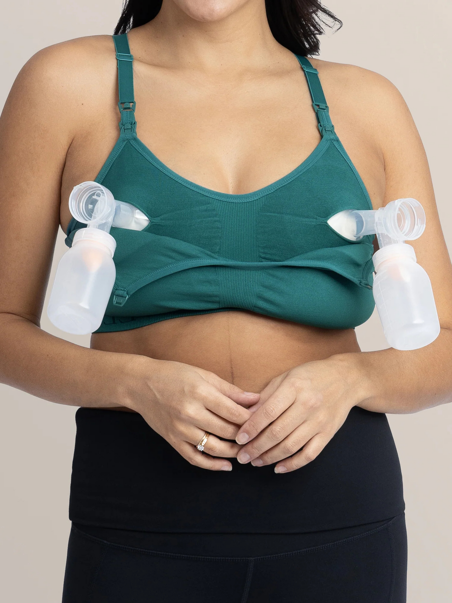 JULEE® bezdrátová odsávací & kojicí podprsenka