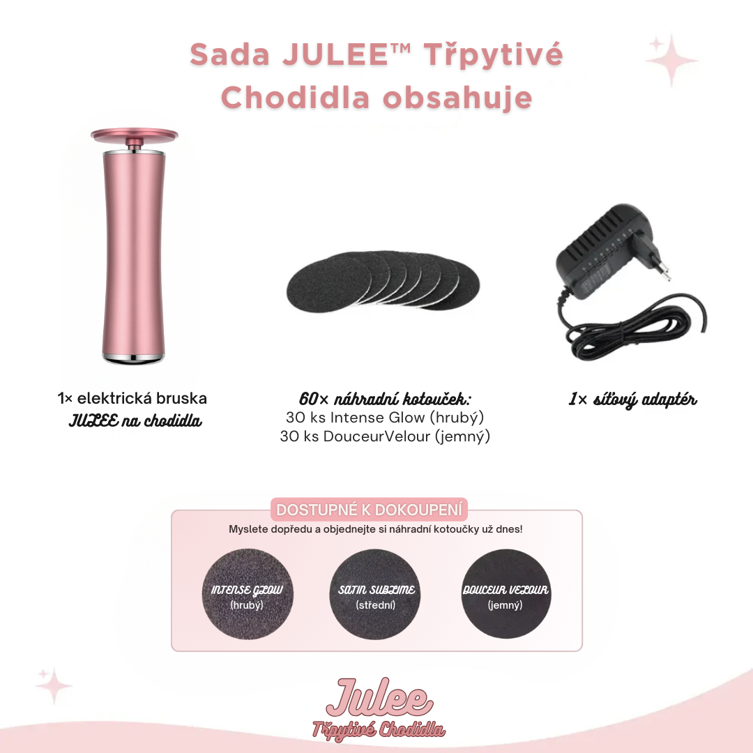 JULEE™ – Třpytivé Chodidla