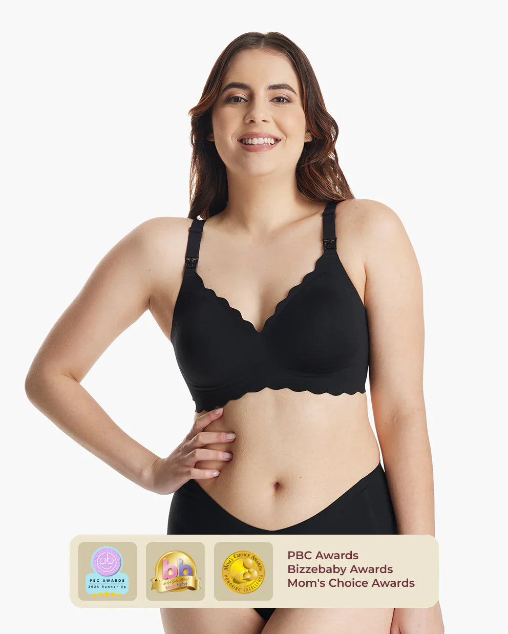 JULEE™ Květinová push-up kojicí podprsenka