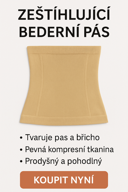 Stahovací pás JULEE – kontrola a tvarování pasu