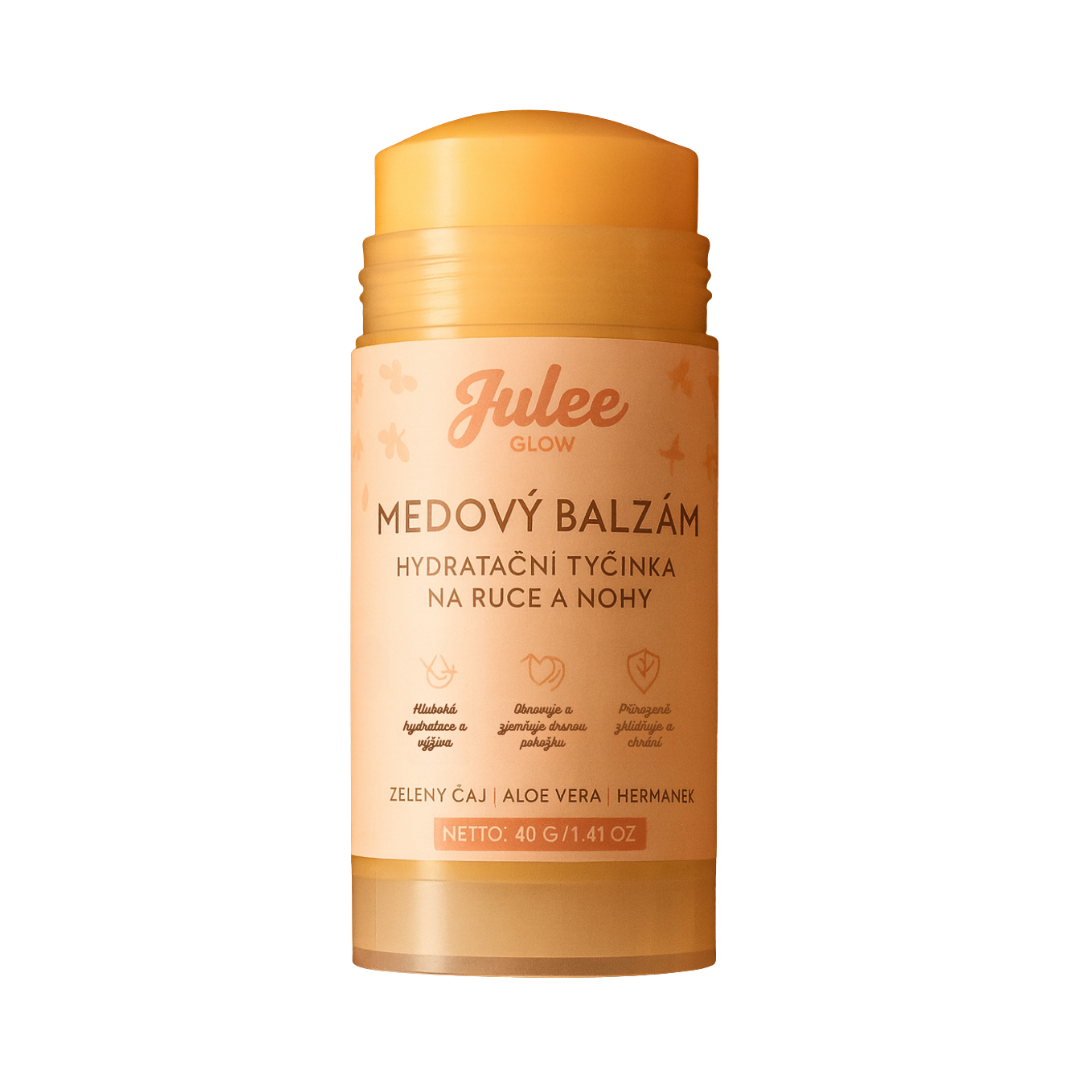 🍯 Julee Glow – Hydratační balzám s medem na nohy
