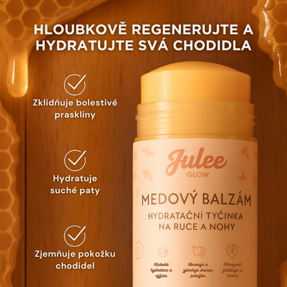 🍯 Julee Glow – Hydratační balzám s medem na nohy
