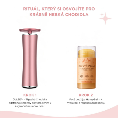 🍯 Julee Glow – Hydratační balzám s medem na nohy