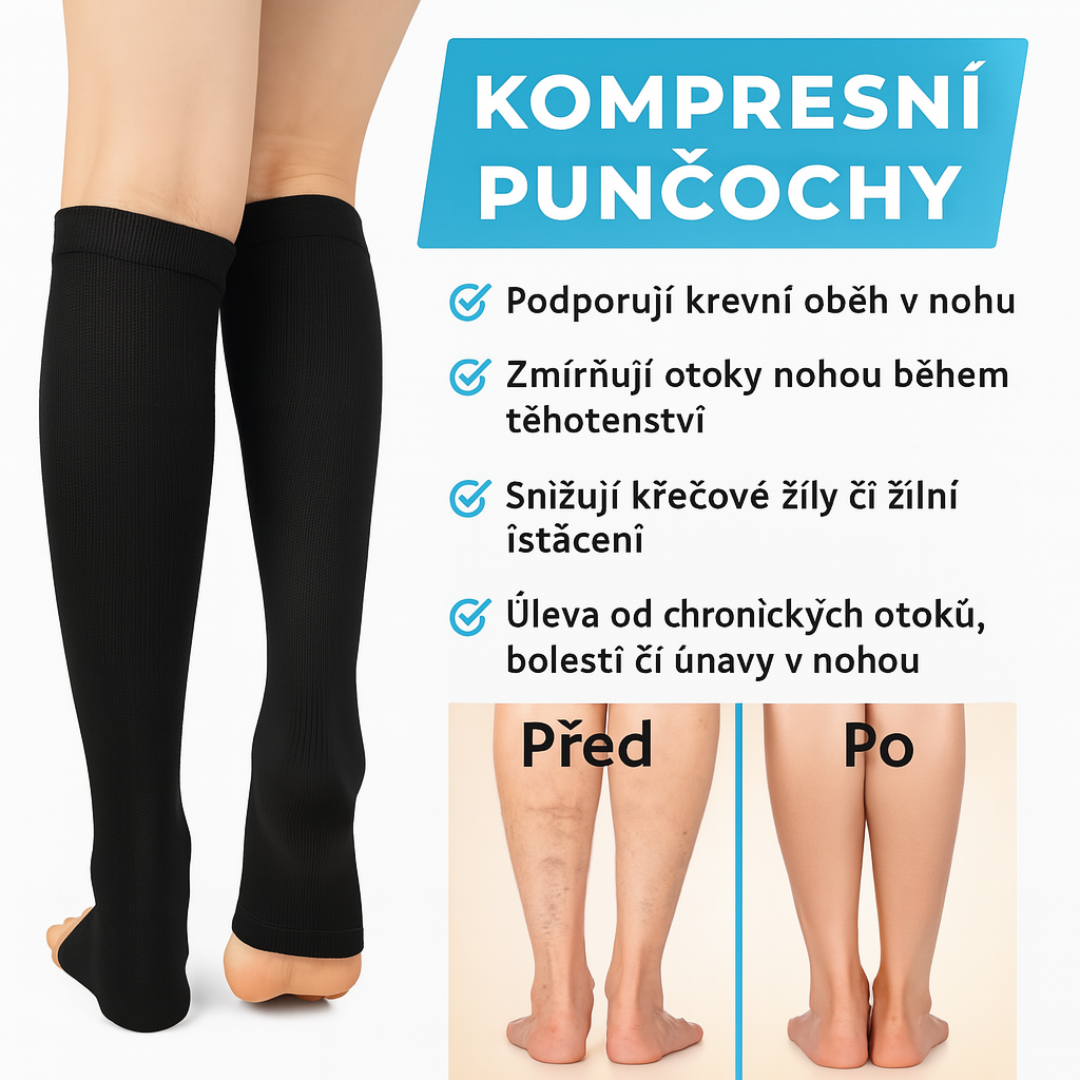 Kompresní punčochy pro těhotné